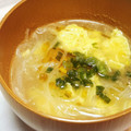 けなぴ's cooksnap of when they made 春雨とふわふわ卵の中華スープ.