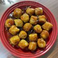 もぐもぐあーむ's cooksnap of when they made 簡単！絶品肉だんご☆甘辛あんかけ.