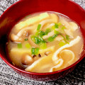 t0mt0mt0m's cooksnap of when they made しめじ 油揚げ ねぎ 炒め 味噌汁 ♪.