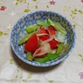 くネコまろす's cooksnap of when they made アスパラガスとトマトのサラダ.