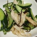 ヨシヨッシー's cooksnap of when they made 鶏胸肉とキュウリの塩昆布あえ.