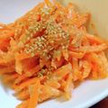 古賀竜一's cooksnap of when they made 絶品常備菜！千切りにんじんのごまマヨ和え.