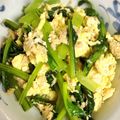☆momo☆jj☆'s cooksnap of when they made 小松菜、卵、ツナで♪中華風オイスター炒め.