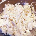 ななななぴ's cooksnap of when they made カレーのお供にらっきょうとささみマヨ和え.