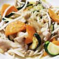 ママりん07's cooksnap of when they made 簡単＊豚肉とズッキーニのにんにく味噌炒め.