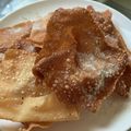 papikun's cooksnap of when they made 残ったワンタン皮を揚げてパリパリおつまみ.