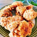 mamarenon's cooksnap of when they made 新潟の鶏手羽元唐揚げ♡ガーリックカレー味.