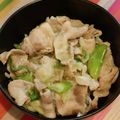 ゆきこーじ's cooksnap of when they made 簡単♡丼にも！ネギ塩豚カルビ.