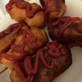 もこ民's cooksnap of when they made すぐに完売♪薄力粉で作るアメリカンドッグ.