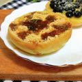 KBBキッチン☆'s cooksnap of when they made ✿黒蜜きな粉トースト✿.
