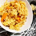 Lulu＊'s cooksnap of when they made 角煮の煮汁で♪シンプル炊き込みご飯.
