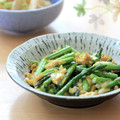 runa10's cooksnap of when they made 激細アスパラの卵とじ.