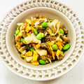 あっこ姉's cooksnap of when they made 具だくさんのそぼろ丼♪～学校給食編.
