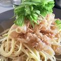 あおむし26's cooksnap of when they made ツナと大根おろしで絶品！練馬大根パスタ.