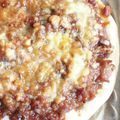 らびのゆうママ's cooksnap of when they made ねぎ豚ピザ.