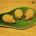tomo2314's cooksnap of when they made ハリネズミのスイートポテト♪.