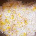 YuccaYukka's cooksnap of when they made 芯も一緒に！簡単♫とうもろこしご飯☆.