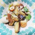 MaIkeda's cooksnap of when they made 白だしで味付け☆焼き茄子の椎茸オクラたれ.