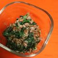 神風＊'s cooksnap of when they made 納豆とほうれん草のやみつきサラダ.