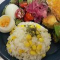 nyoeasy___'s cooksnap of when they made とうもろこしご飯★バター&醤油.