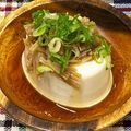 にきけん's cooksnap of when they made なめたけ冷奴♪温でも.