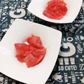 ﾁｲﾁｬﾝﾏﾏ's cooksnap of when they made おさしみの辛子明太子あえ☆.