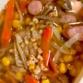 9ma9ma's cooksnap of when they made 切干大根とお豆のヘルシースープ.