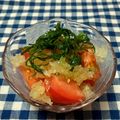 クックWZ3WQY☆'s cooksnap of when they made 夏色　トマトの和風サラダ.