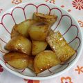 赤い電話's cooksnap of when they made 簡単☆じゃがいも煮っころがし（甘辛煮）.