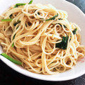 じゃぱんだ's cooksnap of when they made 缶詰で☆あさりとほうれん草の和風パスタ.
