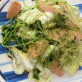 クックUW92JL☆'s cooksnap of when they made キャベツと魚肉ソーセージのソース炒め.