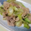 クック2Z0I2B☆'s cooksnap of when they made たっぷりレタスと豚バラの中華炒め.