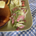 クック49L4Ho☆'s cooksnap of when they made 新玉ねぎときゅうりとハムのサラダ.