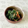 塩の魔人's cooksnap of when they made ほうれん草の胡麻酢和え.