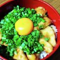 んーまっ's cooksnap of when they made 照り照り～♡柔らか胸肉とネギの甘辛丼♫.