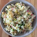 Phamvandon's cooksnap of when they made 葱プラス　市販チャーハンの素にひと手間♪.