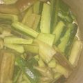 kyokoha's cooksnap of when they made ナスとキュウリの味噌炒め.