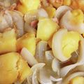 みさう's cooksnap of when they made チョイ辛じゃがいもとベーコンの煮っ転がし.
