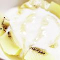 ダリア☆'s cooksnap of when they made 【朝】はちみつキゥイヨーグルト！.