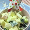 ゆけり３兄弟's cooksnap of when they made 竹輪のチーズサラダ.