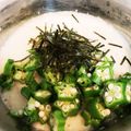 ゆるмαмα's cooksnap of when they made 長芋すりおろし on the オクラ.