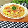 KBBキッチン☆'s cooksnap of when they made 新玉ねぎとベーコン＆たまご.