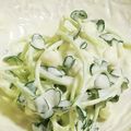 私市ビッキーズ津門巳's cooksnap of when they made 貝割れだけ。濃厚“クリームチーズ和え.