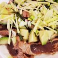 にしあまね's cooksnap of when they made 薬味たっぷり！鰹のたたきの漬け丼.