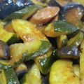 あおれんしゃー's cooksnap of when they made 茄子、ズッキーニ、きのこケチャップソース.