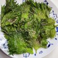 どぐろう's cooksnap of when they made 大葉の韓国のり風パリパリ揚げ.