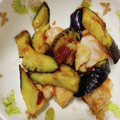 いちの＊'s cooksnap of when they made とろける茄子と鶏肉の生姜焼き。.