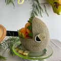 ＊えみぺこ＊'s cooksnap of when they made メロンで恐竜？怪獣！ティラノザウルス！！.