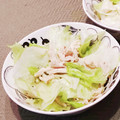 Dellaたん's cooksnap of when they made レタスと蒸し鶏の和え物.