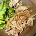あめにゃん's cooksnap of when they made 簡単！さっぱり豚のみょうが焼き.